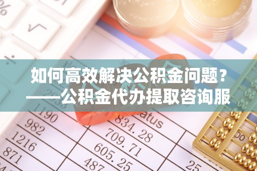 秦汉如何高效解决公积金问题？——公积金代办提取咨询服务指南